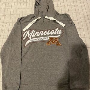 Fanatics Gray Minnesota Golden Gophers Hoodie